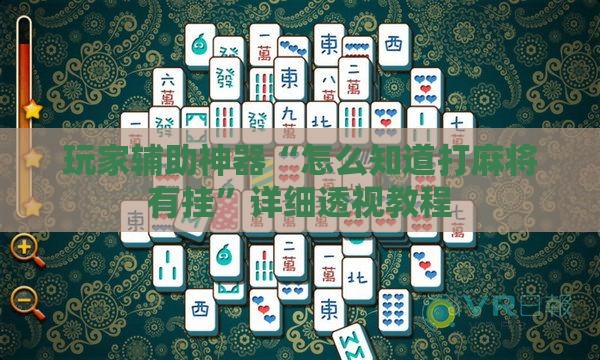 玩家辅助神器“怎么知道打麻将有挂	”详细透视教程