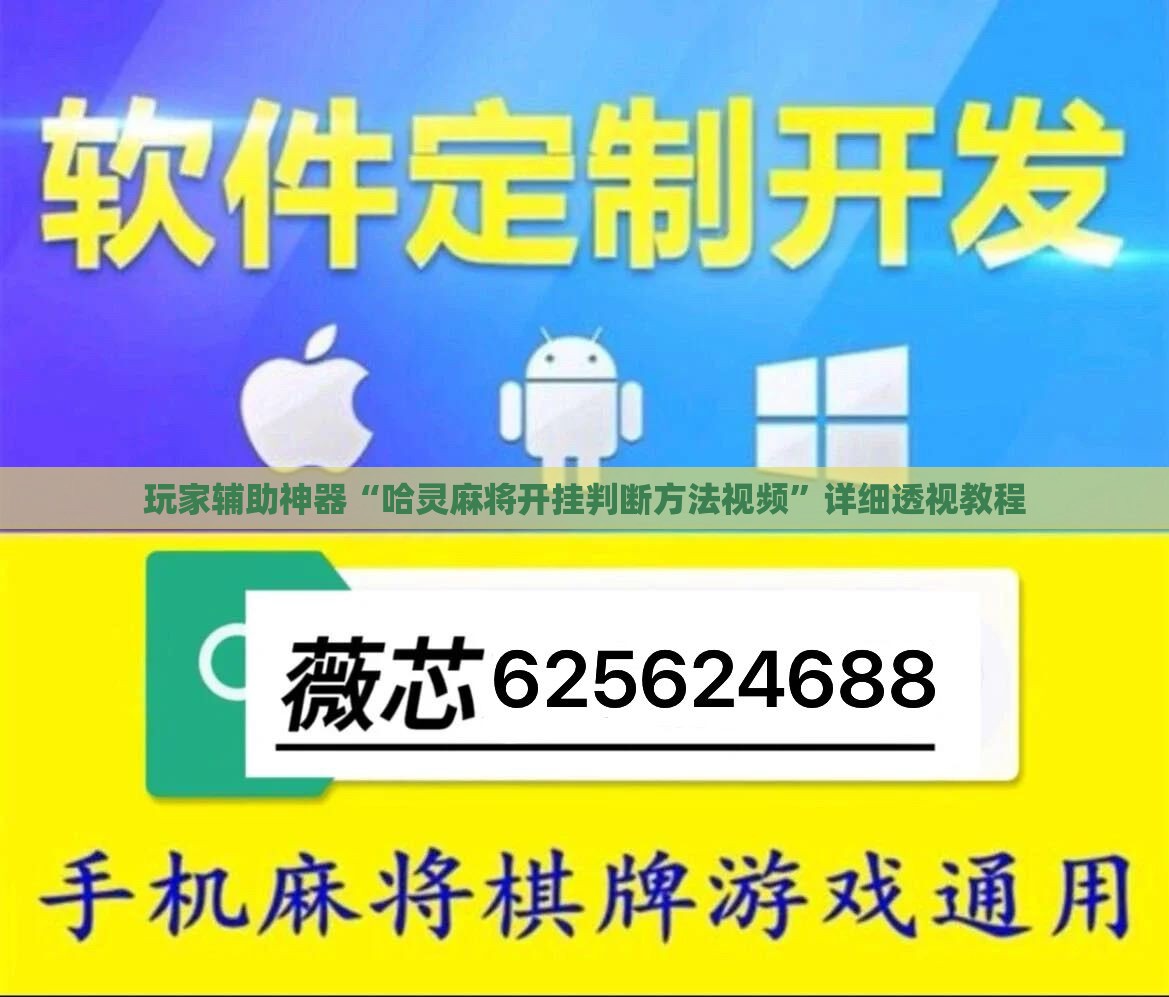 玩家辅助神器“哈灵麻将开挂判断方法视频”详细透视教程