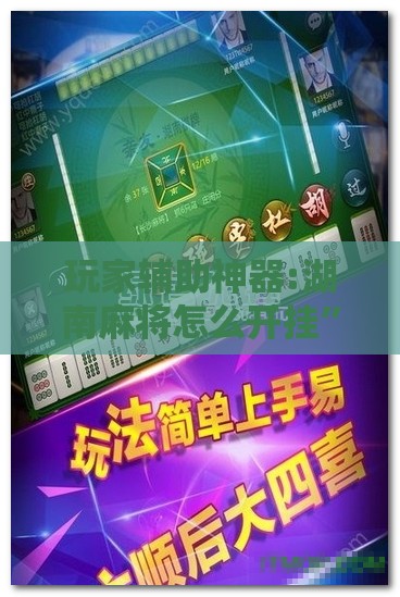 玩家辅助神器:湖南麻将怎么开挂”详细辅助教程分享