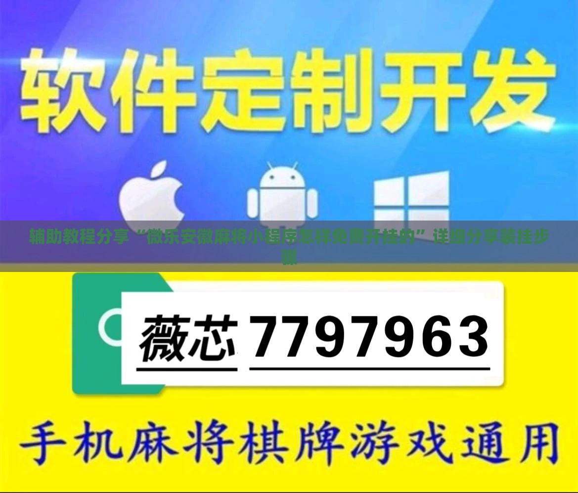 辅助教程分享“微乐安徽麻将小程序怎样免费开挂的	”详细分享装挂步骤