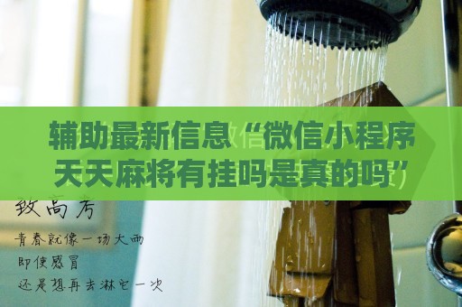 辅助最新信息“微信小程序天天麻将有挂吗是真的吗	”通用版下载教程