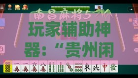玩家辅助神器:“贵州闲来麻将有挂没有”原来可以开挂