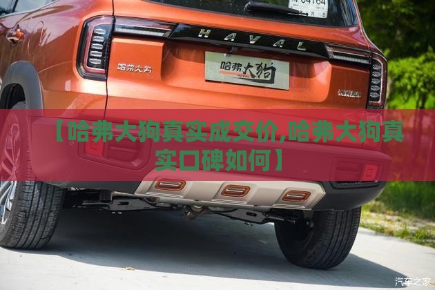 【哈弗大狗真实成交价,哈弗大狗真实口碑如何】 【哈弗大狗真实成交价,哈弗大狗真实口碑如何】