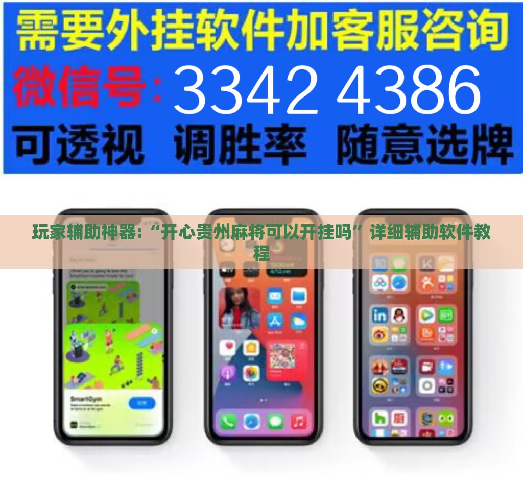 玩家辅助神器:“开心贵州麻将可以开挂吗	”详细辅助软件教程