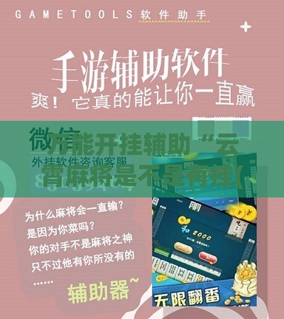万能开挂辅助“云霄麻将是不是有挂(辅助神器)开挂详细教程
