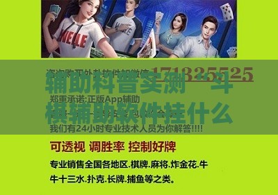 辅助科普实测“斗棋辅助软件挂什么好(辅助神器)开挂详细教程